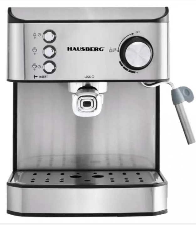 espressor-cafea-hausberg--hb3725-15-bar-din-inox-850-1000-w espressor-cafea-hausberg--hb3725-15-bar-din-inox-850-1000-w