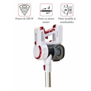 aspirator-vertical-hausberg-220w-fara-sac-0.25-l-2-viteze-alb