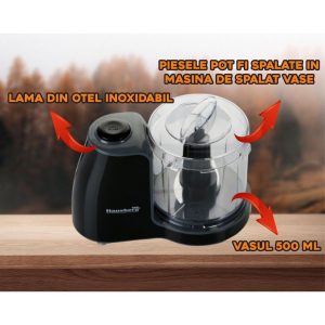 tocator-electric-hausberg--putere-80-w-motor-cupru-negru