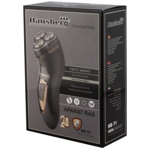 aparat-de-ras-hausberg1.5w-tri-bit-cu-folii-din-inox-220-v