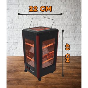 radiator-electric-hausberg--2200w-5-niveluri-de-putere