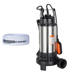 pompa-apa-murdara-cu-tocator-blade---wqw-1500d-f-pro-1100w-25000-lh--furtun-20m.