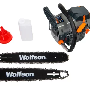 drujba-pe-benzina-wolfson-stx-580-2.6cp-52cc-2-lame--2-lanturi--ulei-ungere-lant-l150-toporisca-wolfson-600g